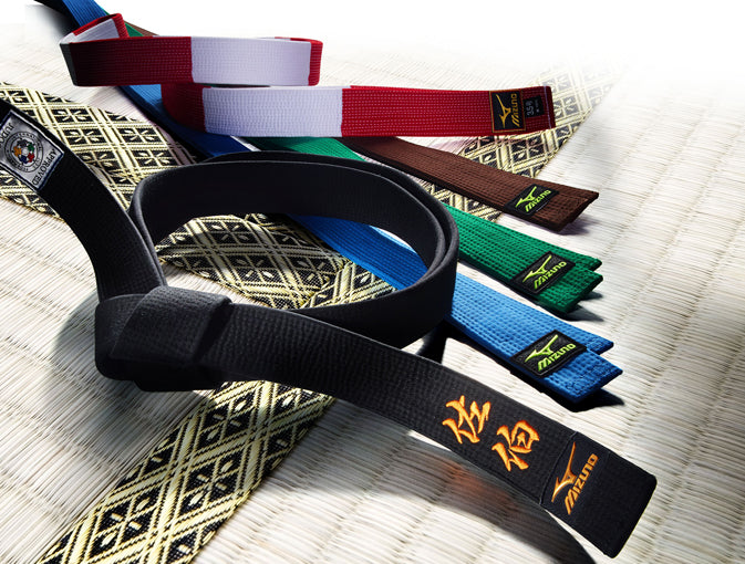 Quality Mizuno Martial Arts Belts Shop Karate Judo and BJJ Belts Mizuno Martial Arts Australia