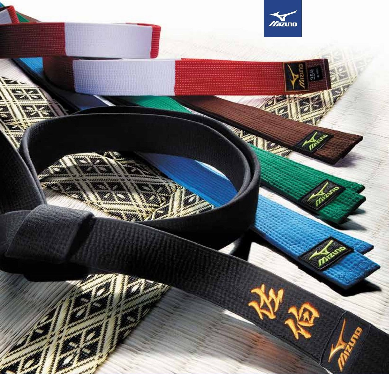 High Quality Mizuno Judo Belts Durable Authentic Martial Arts Belts Mizuno Martial Arts Australia