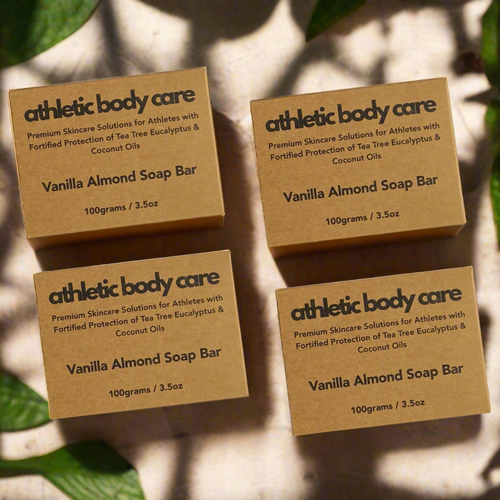 Athletic Body Care Soap Bar 4 Pack