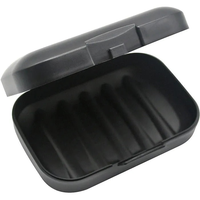 Athletic Body Care Black Soap Case open