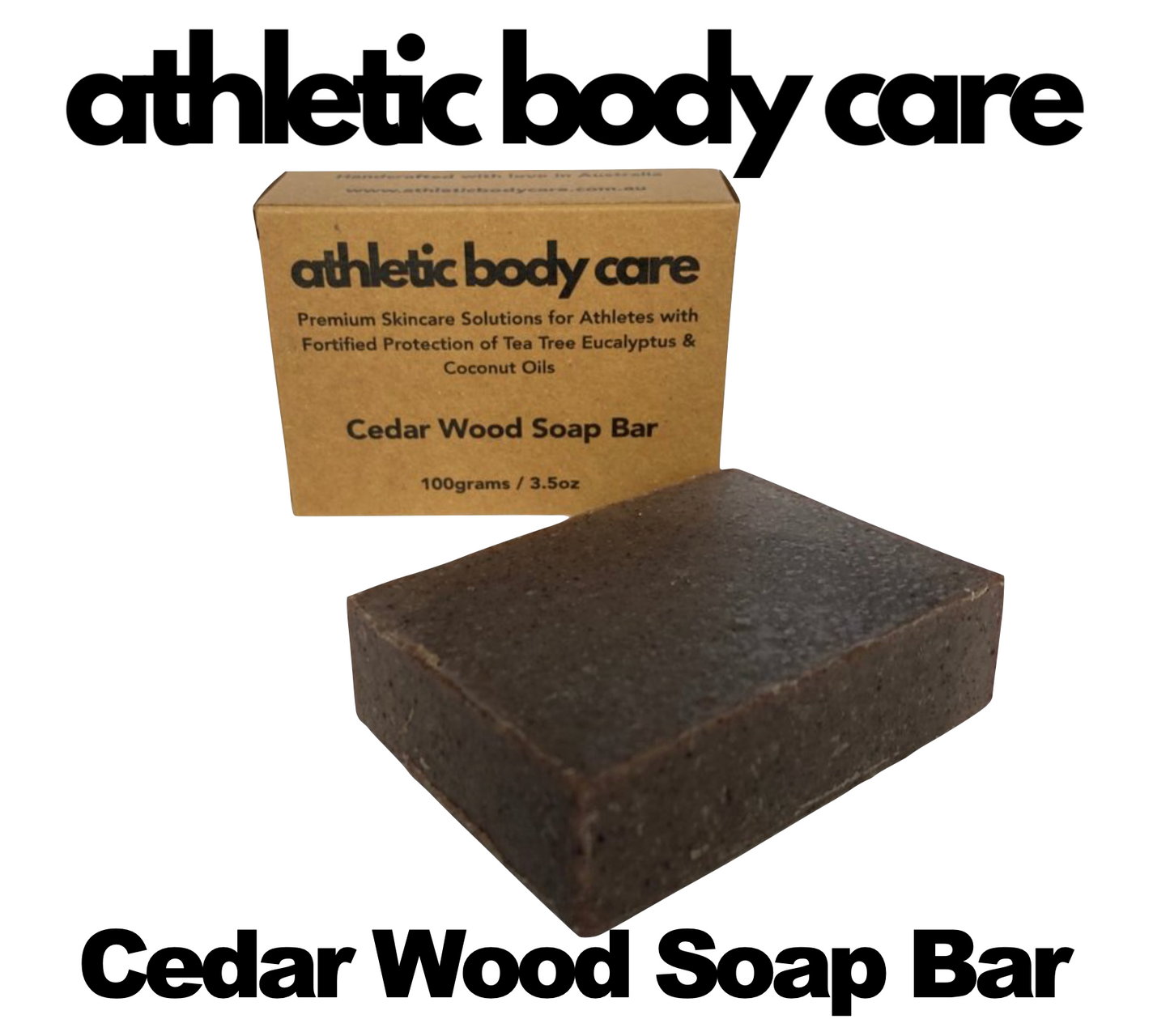 Athletic Body Care Cedar Wood Soap Bar